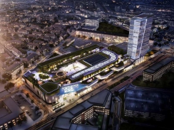 HB Reavis začína výstavbu projektu Stanica Nivy. Ako prvá sa stavia kancelárska budova Nivy Tower.